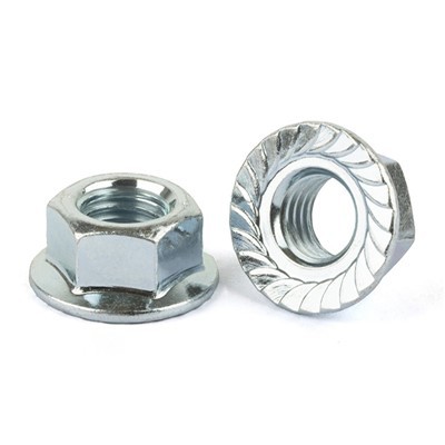 Piulițe cu flanșă dințată